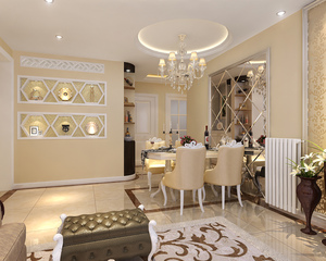 北京楓丹壹號140平米躍層戶型歐式風格家裝裝修圖片設計-北京齊裝網裝修效果圖