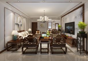 150㎡中式現代三居裝修案例 效果圖 土巴兔裝修網