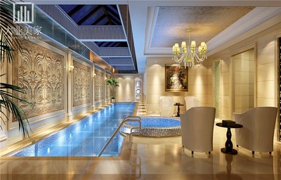 北京 別墅裝修公司凱德麗語863平米法式新古典風格別墅裝修效果圖